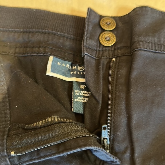 Karen SCOTT Ladies skort size 6p black - Picture 4 of 9